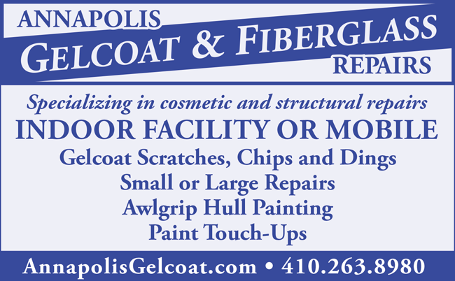 Annapolis Gelcoat & Fiberglass Repairs