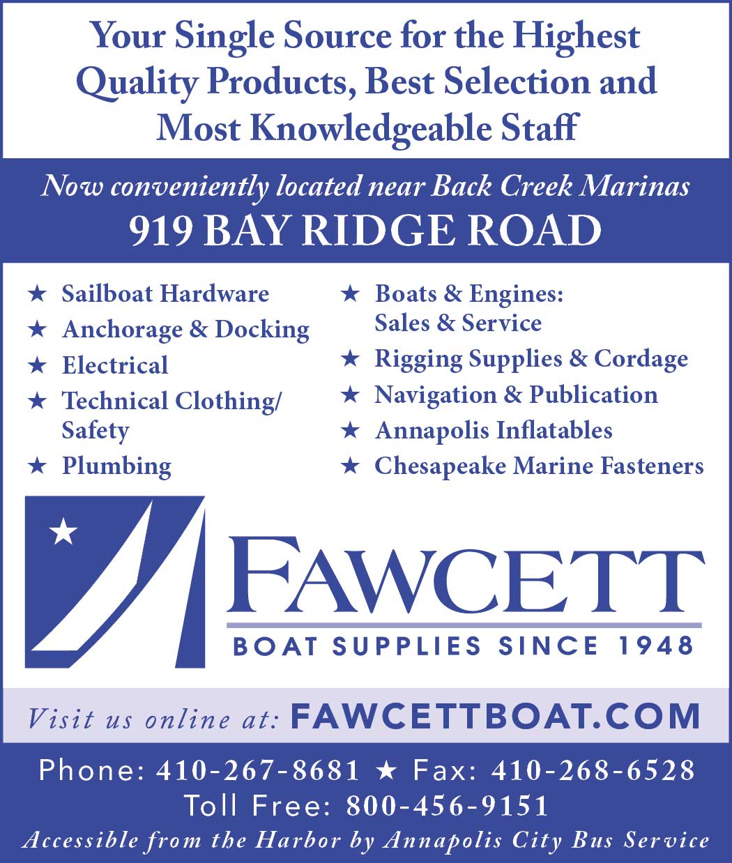 Fawcett Boat Supplies