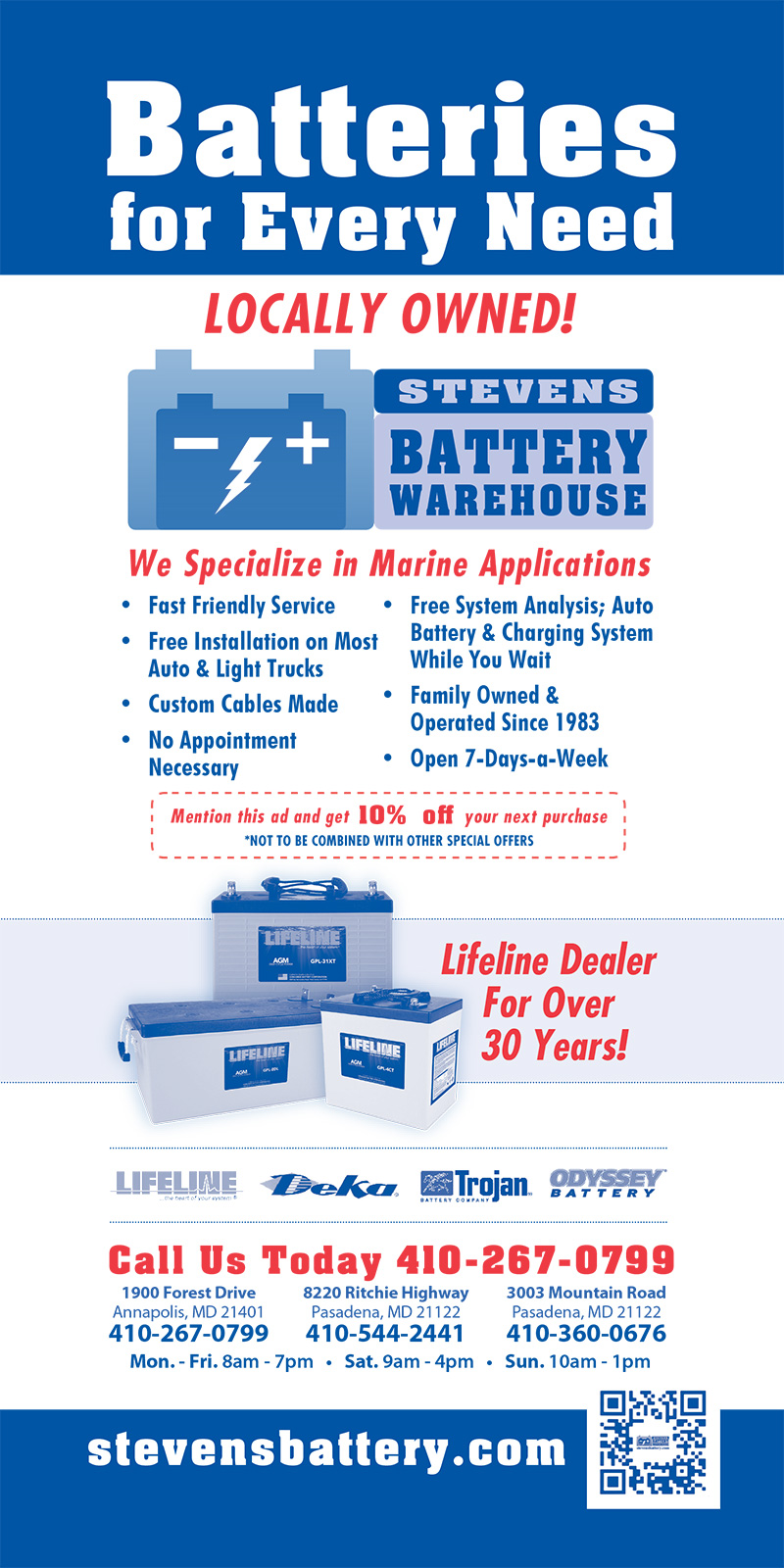 stevens battery warehouse